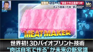 「Mrサンデー」で万博出展についてのご紹介(1)